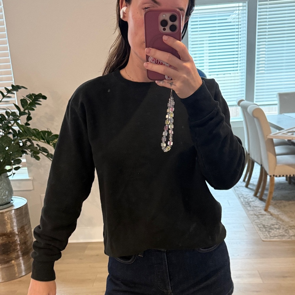 Comme des Garcons Black Crew Neck Sweater